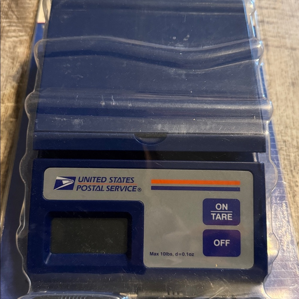 NEW IN PACKAGE- Blue USPS Postal Scale with Accessories - Picture 3 of 8